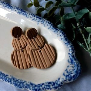 The Guatemala- Handmade - Clay Earrings